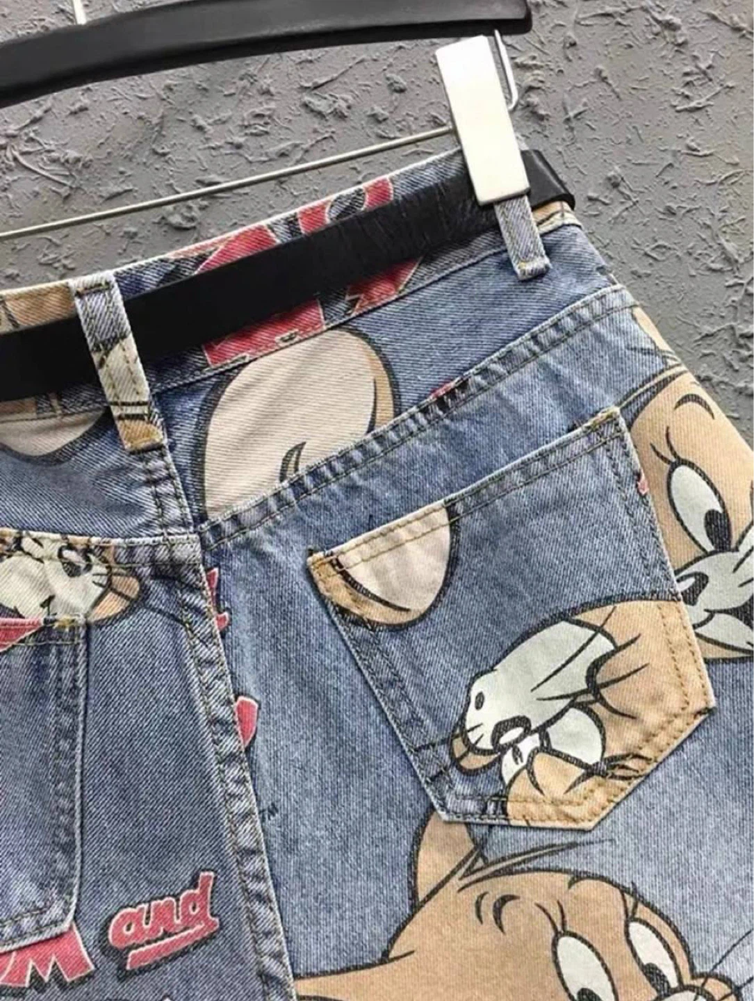 Tom and Jerry Denim Shorts - photo 2