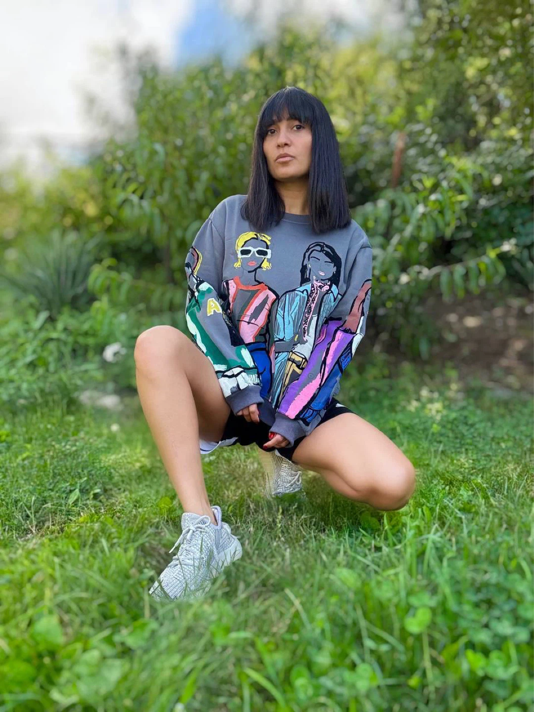 Graphic Print Sweatshirt - photo 4