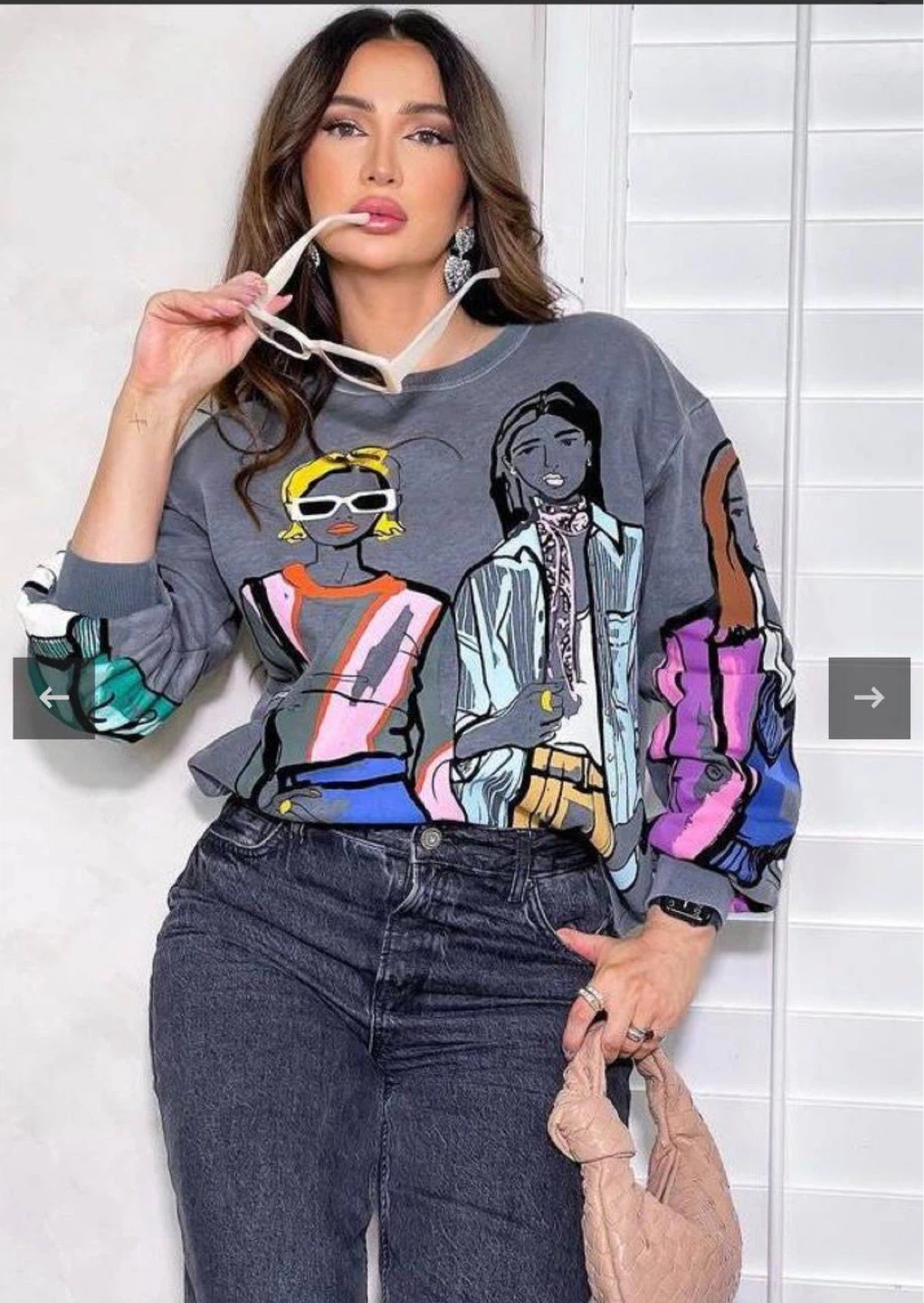 Graphic Print Sweatshirt