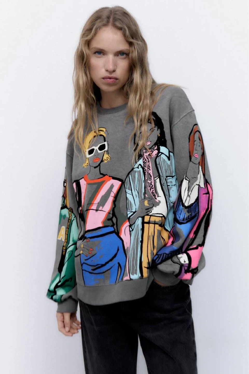 Graphic Print Sweatshirt - photo 3