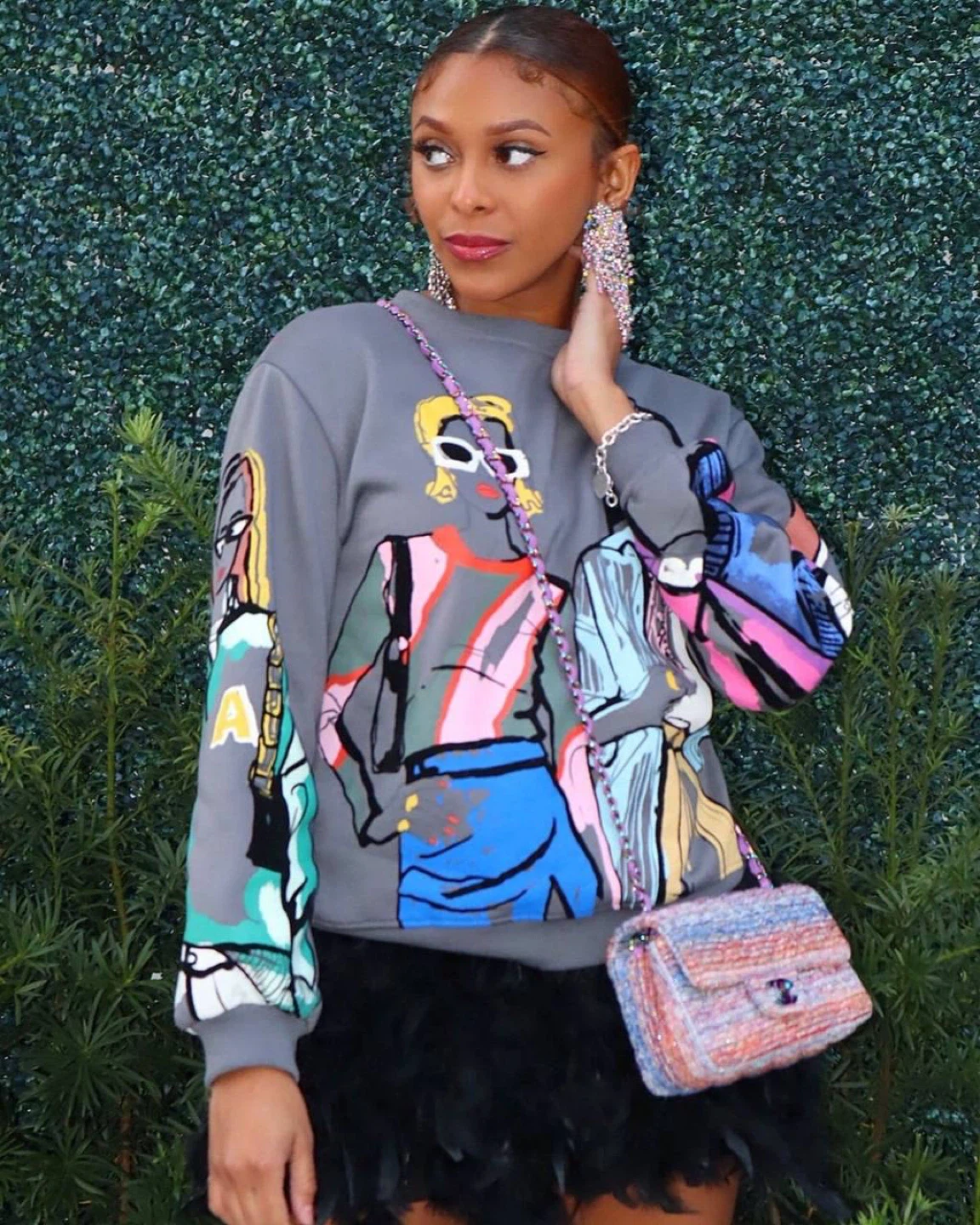 Graphic Print Sweatshirt - photo 2