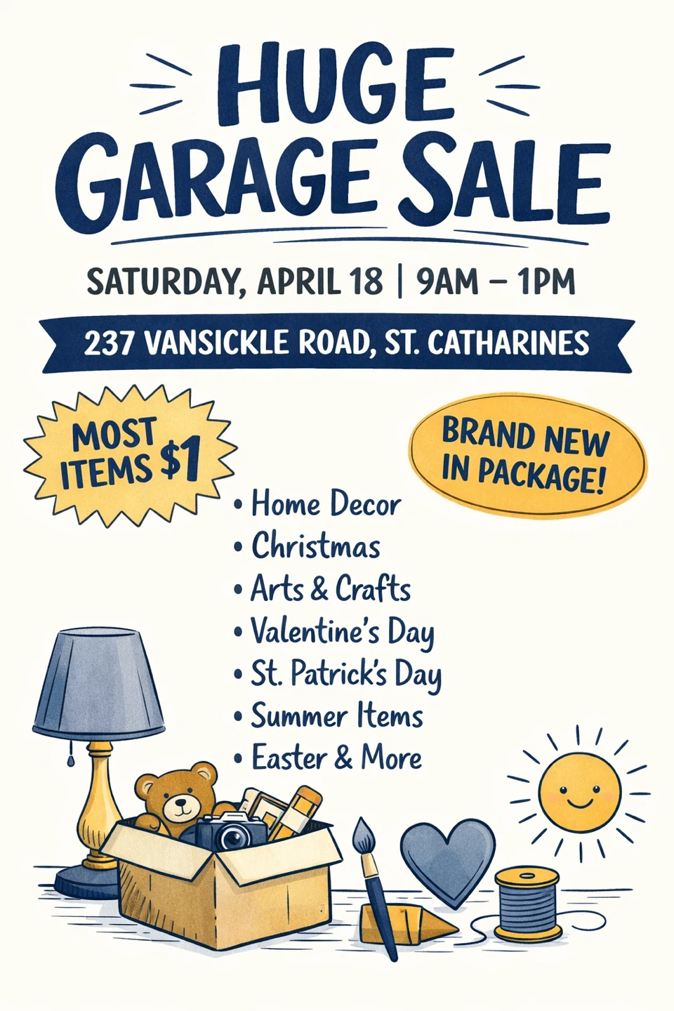 Huge Garage Sale - St. Catharines