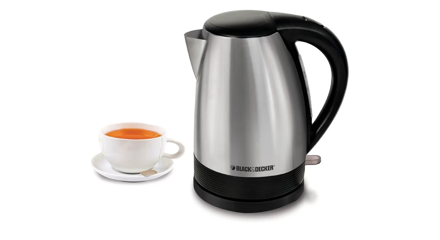 brand new Black & Decker Stainless Steel Electric Kettle