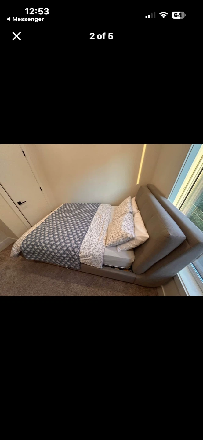 Queen Bed Frame with Headboard - photo 4