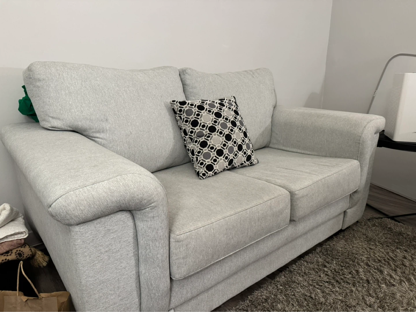 White/pearly sofa’s 2 - 3 seating - photo 5