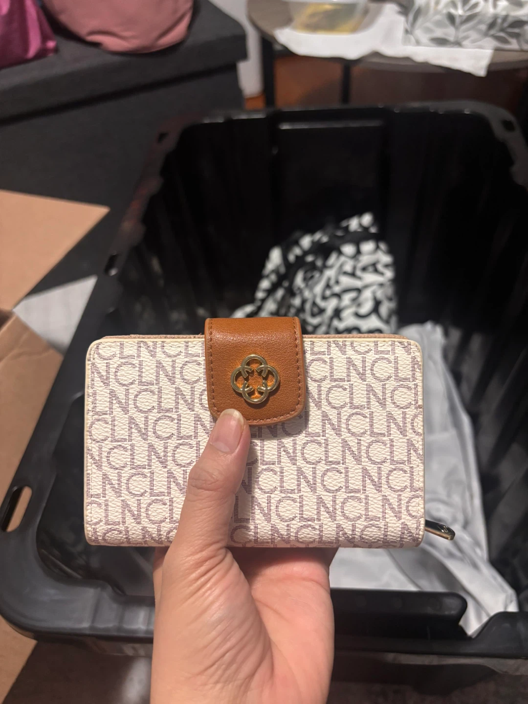 CLN Wallet with Monogram Design