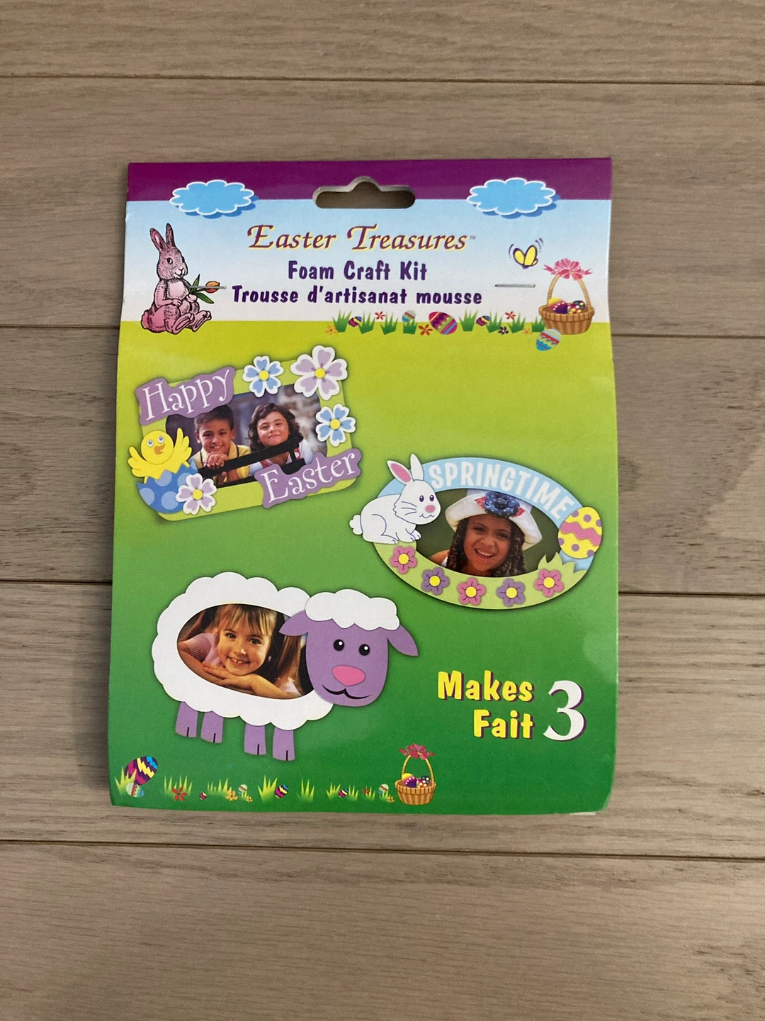 🆓 Easter Treasures Foam Craft Kit - Makes 3