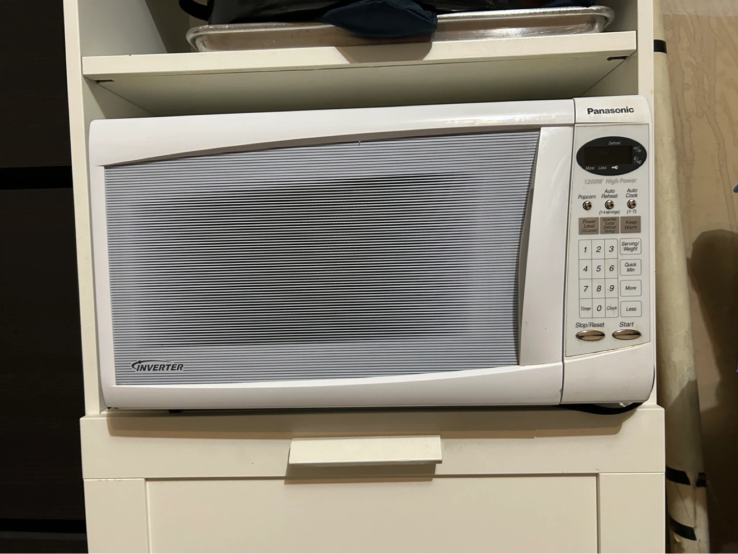 Panasonic 1200W High Power Inverter Microwave - photo 2