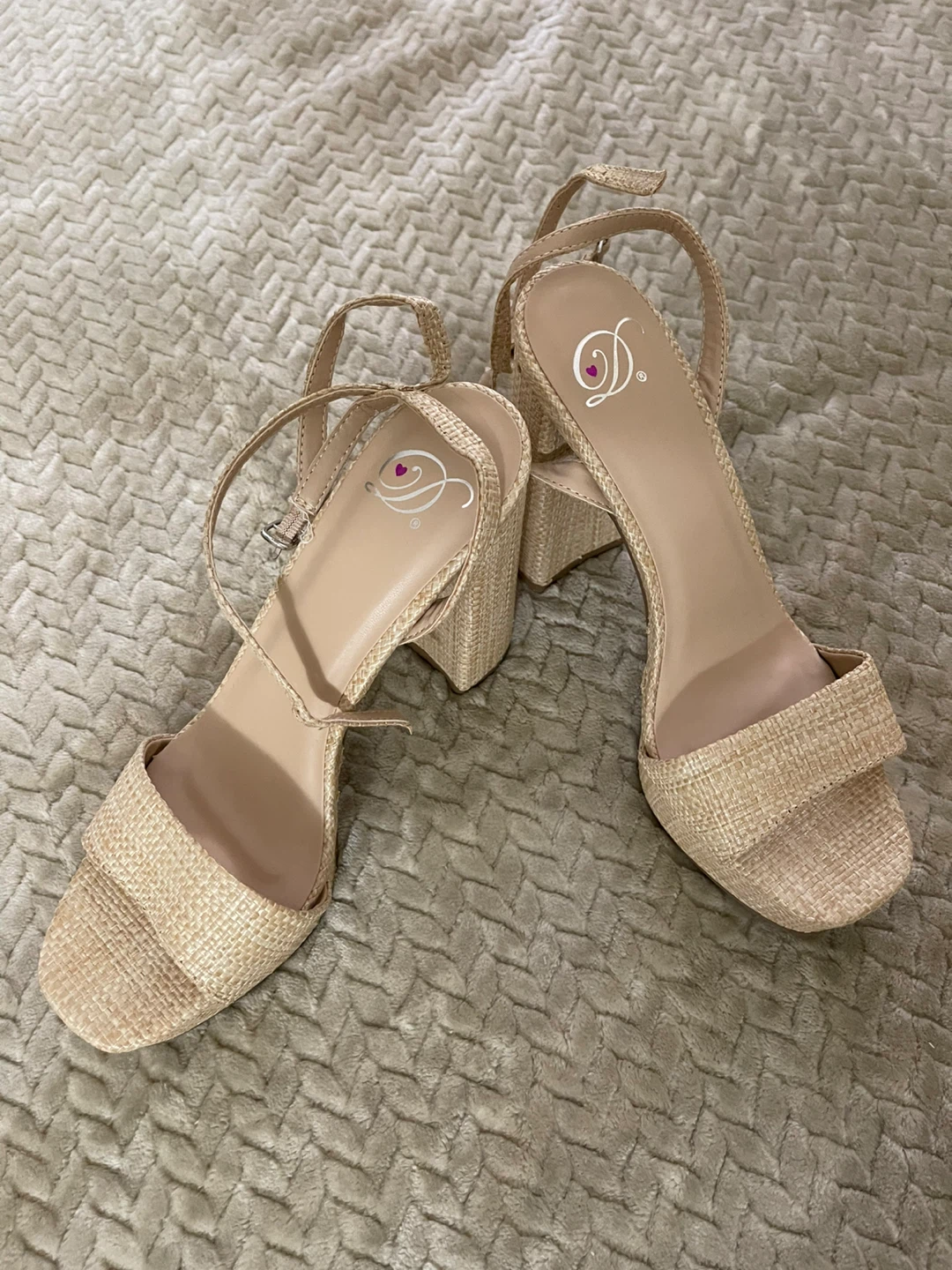 Women's Beige Strappy Heeled Sandals - photo 2