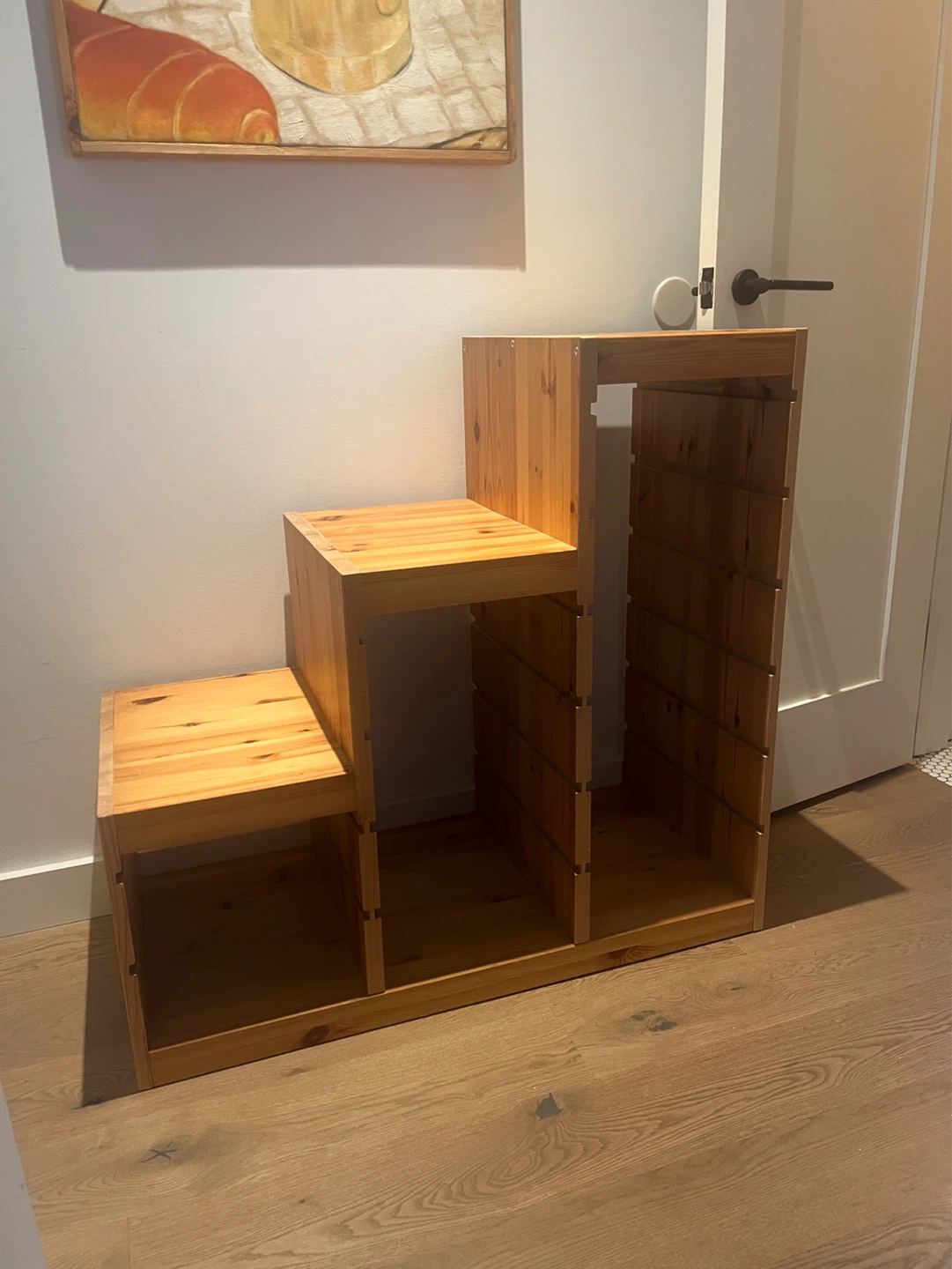 IKEA TROFAST Storage Unit - Stained Pine