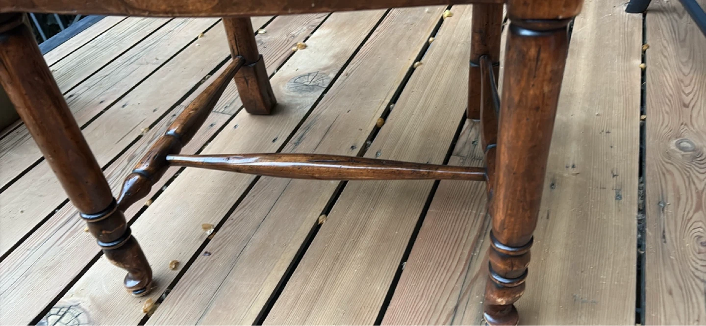 Ladder Back Chair with Rush Seat - photo 2