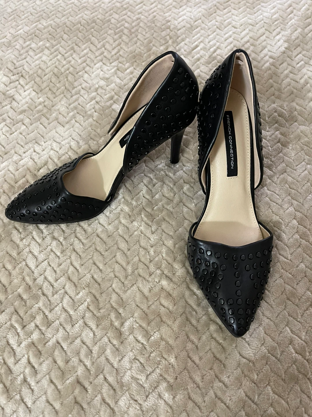 Black Studded Heels - photo 2