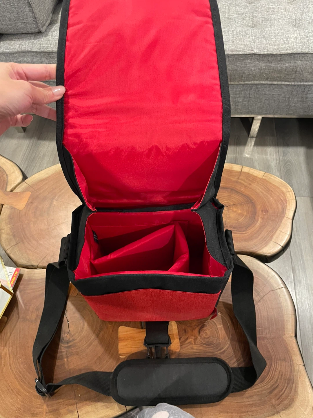Canon Black and Red Camera Bag - photo 2