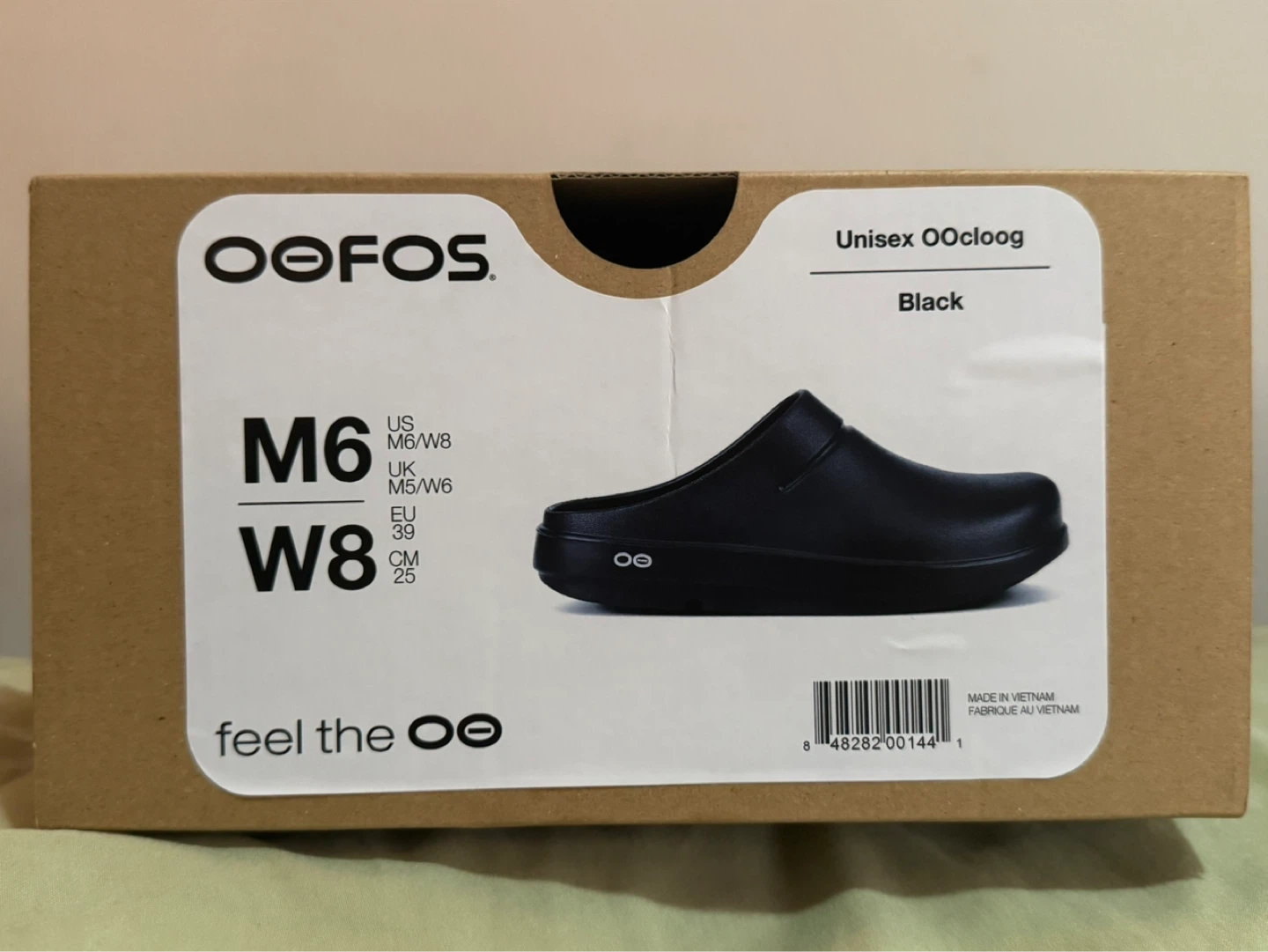 OOFOOS Unisex OOCloog Black Clogs - photo 2
