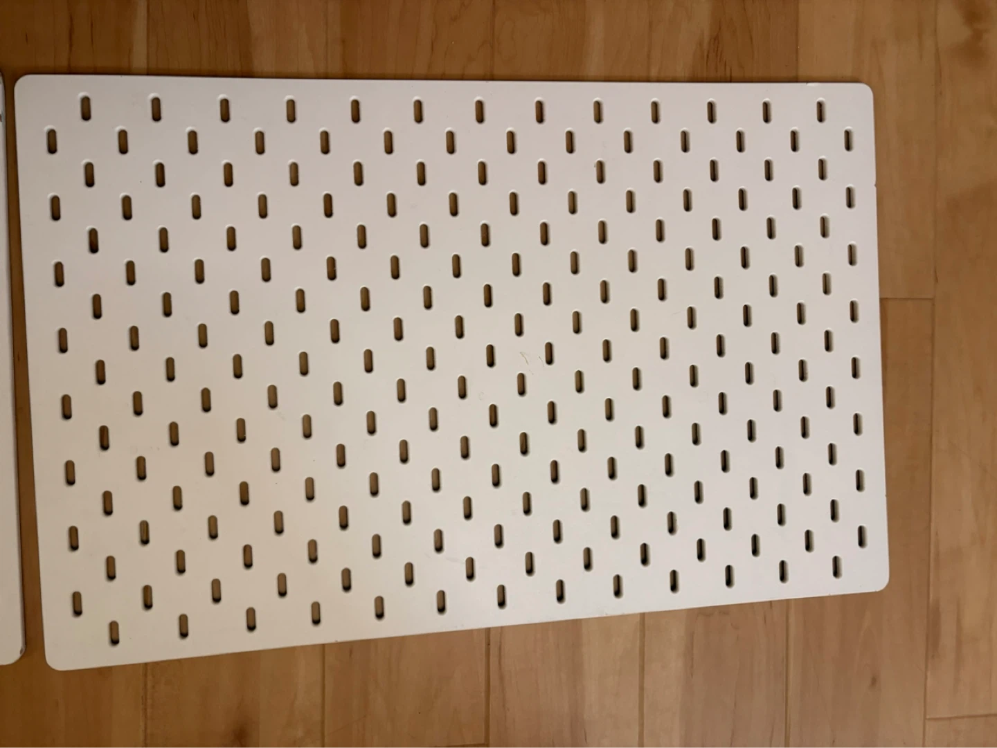 White Pegboard Panels - photo 2