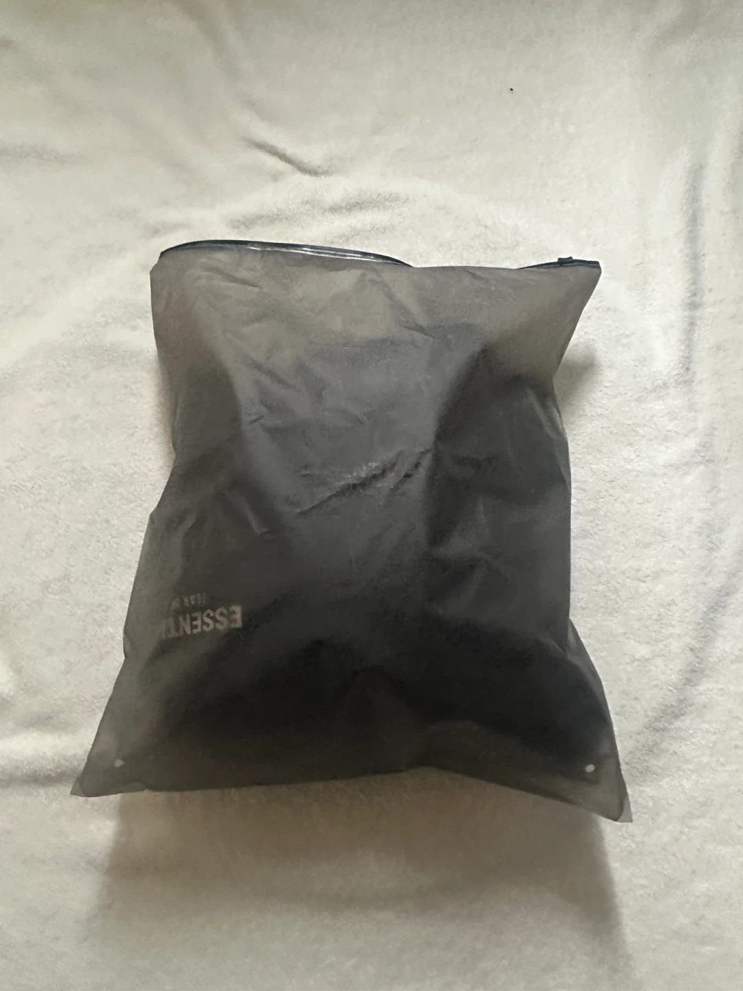 Black Fear of God Essentials Hoodie - photo 3