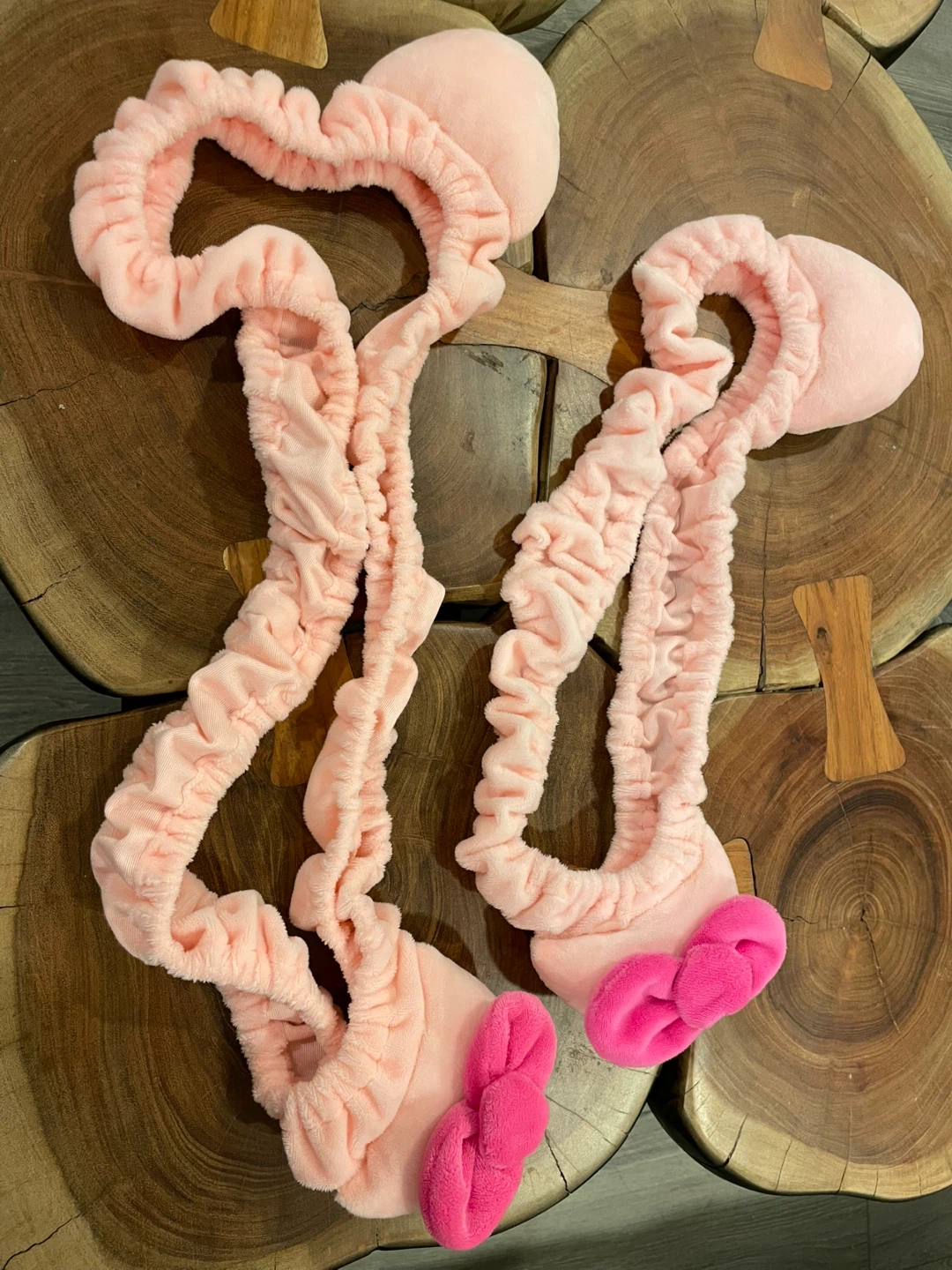Free Monitor Covers - Pink Plush Monitor Covers (Set of 2)