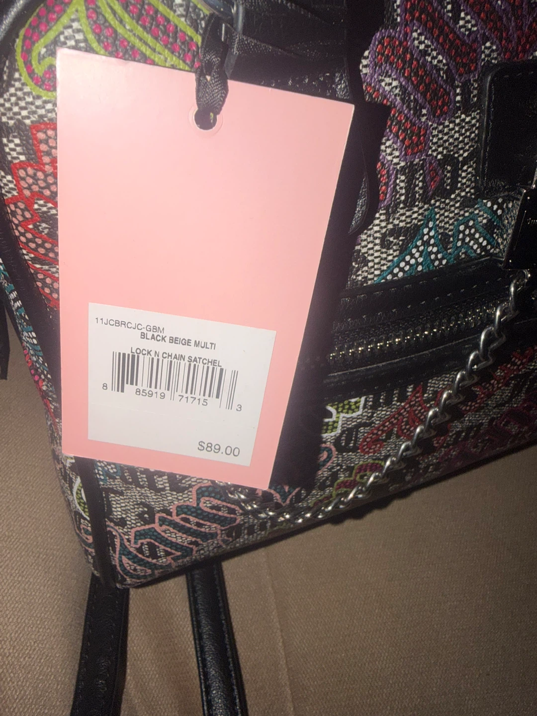 Juicy Couture Lock N Chain Satchel - photo 2
