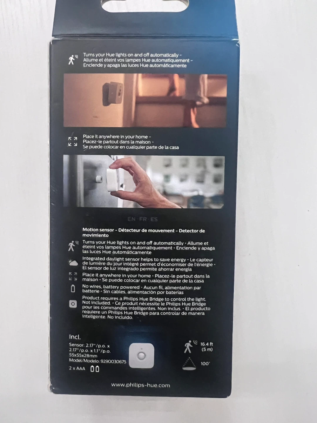 Philips Hue Motion Sensor Wireless Personal Lighting - photo 2