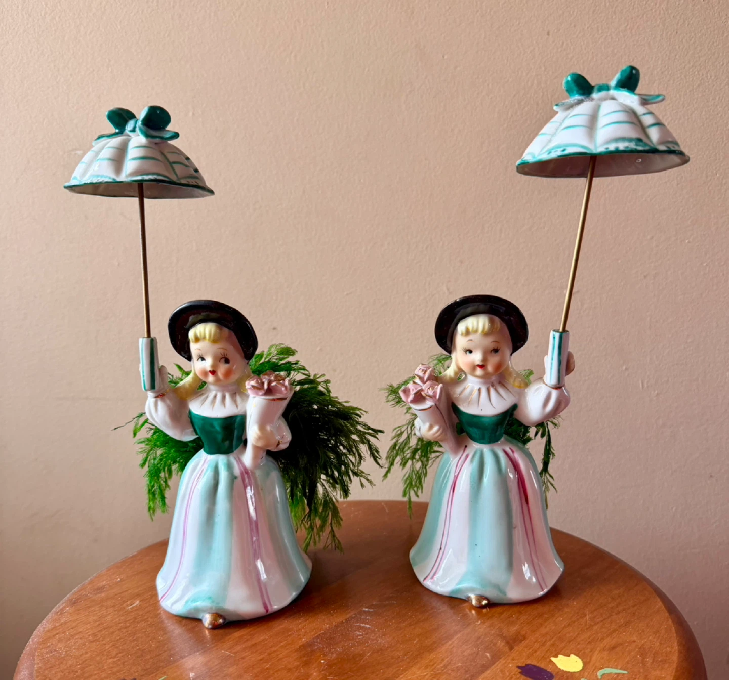 Ucagco Japan Ceramic Figurines Set of 2