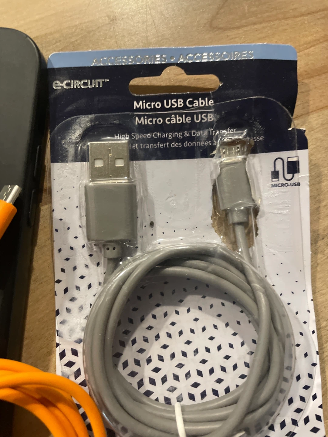 E-Circuit Micro USB Cable - Grey - photo 3