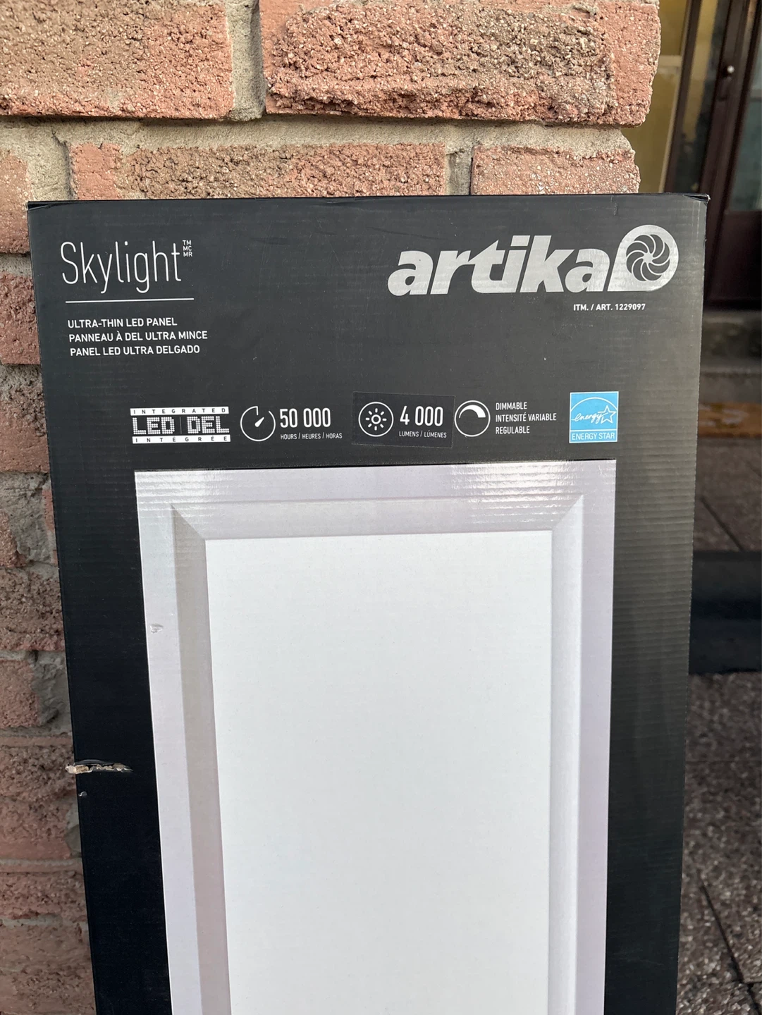Artika Skylight Ultra-Thin LED Panel Light