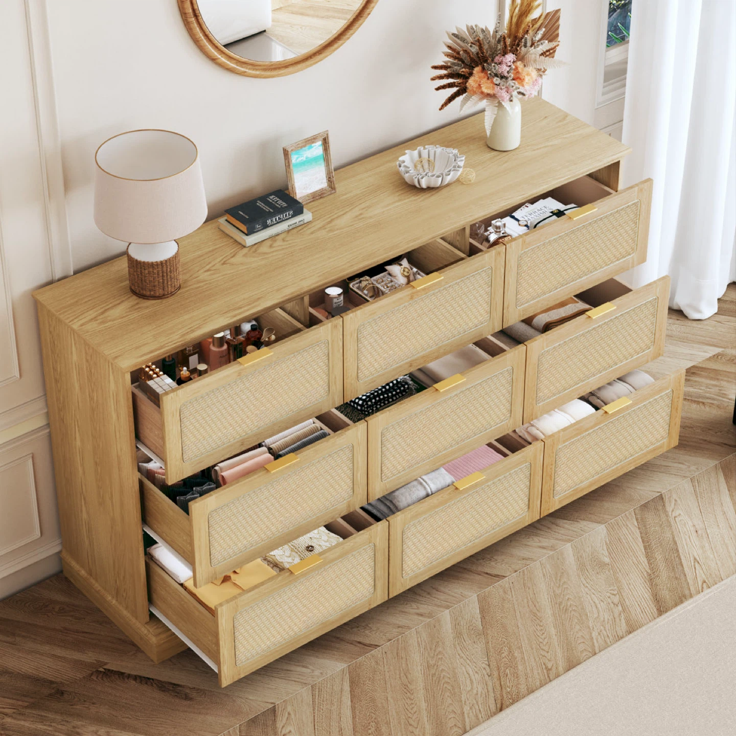 9-Drawer Chest of Drawers - photo 2