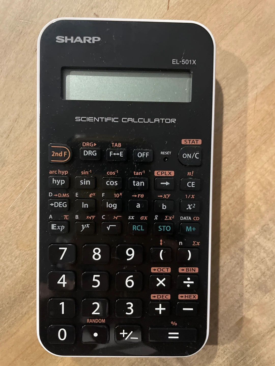Sharp EL-501X Scientific Calculator