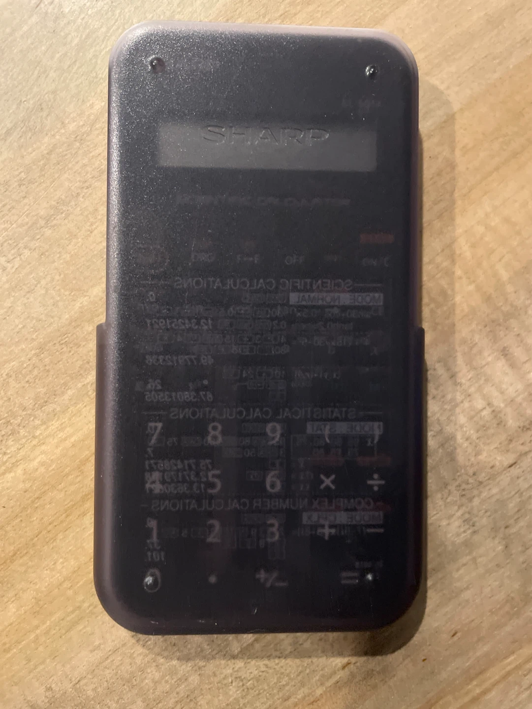 Sharp EL-501X Scientific Calculator - photo 3
