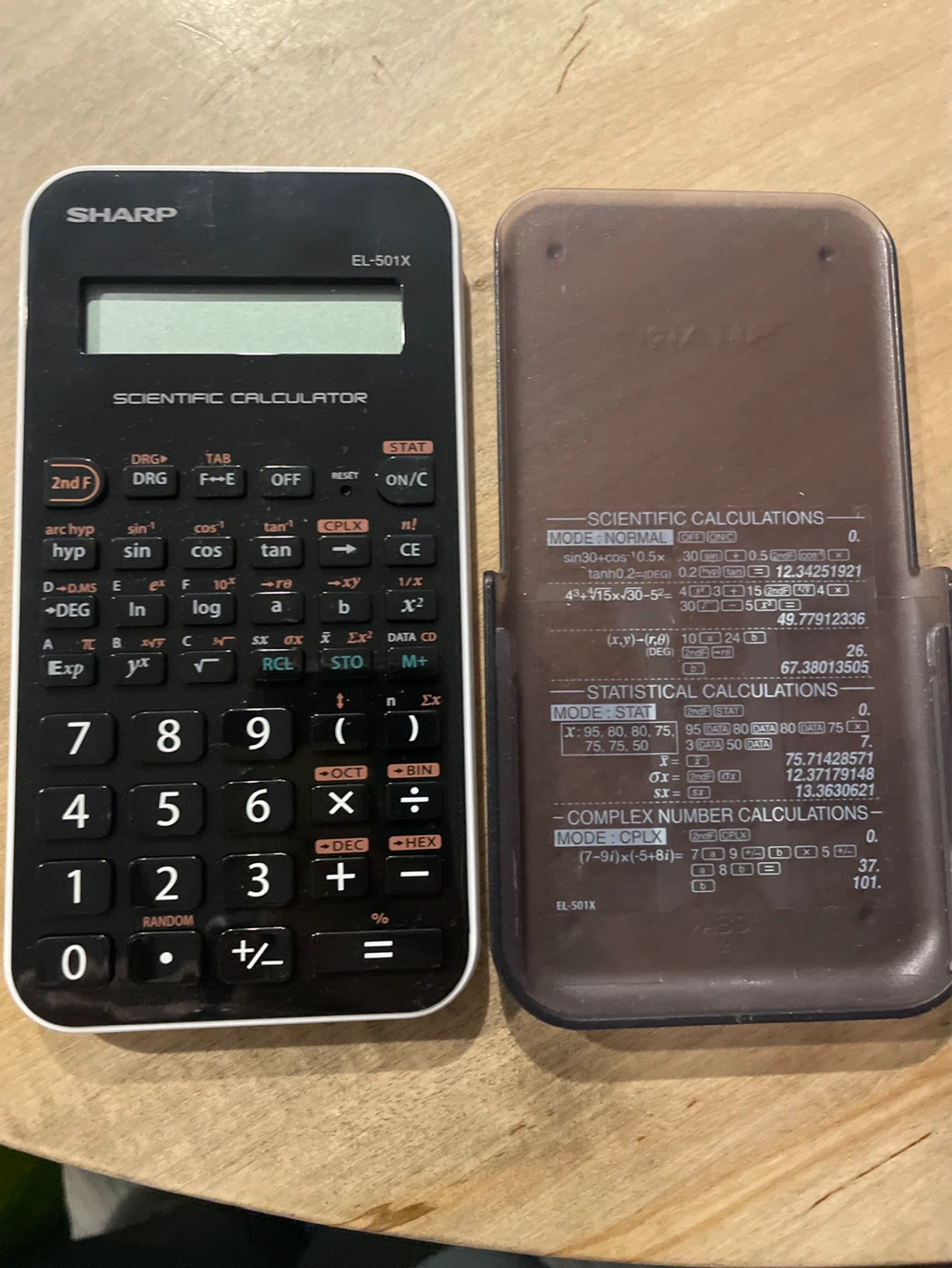 Sharp EL-501X Scientific Calculator - photo 2