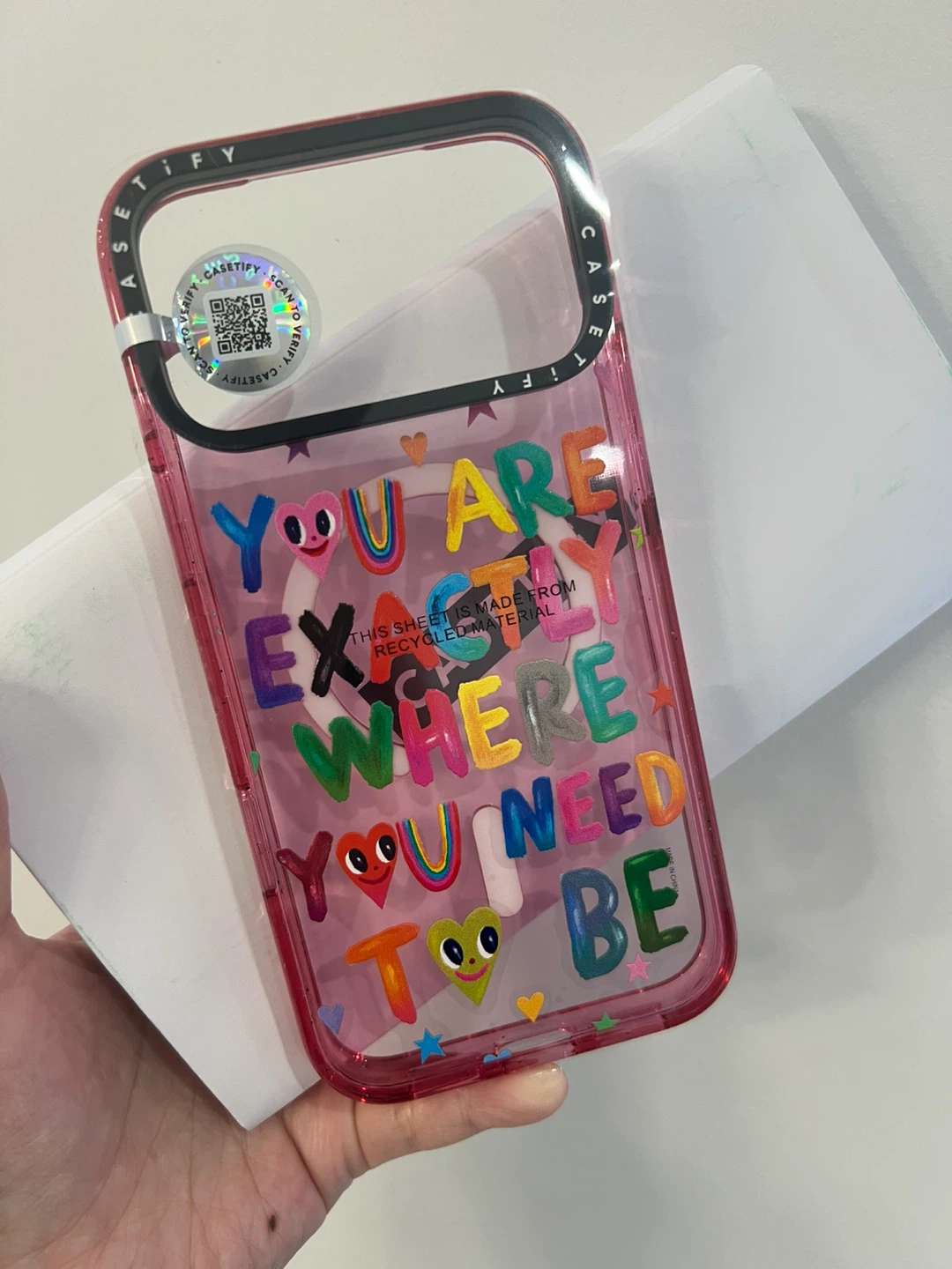 Casetify Pink iPhone Case 17 pro max