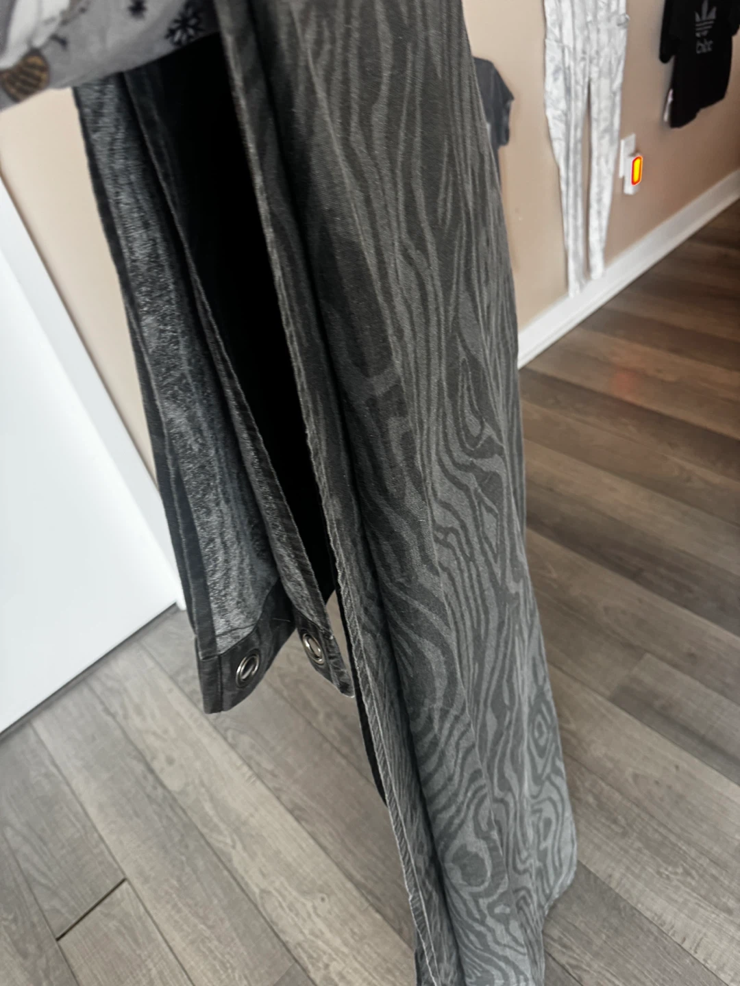 Grey Zebra Print Shower Curtain - photo 4