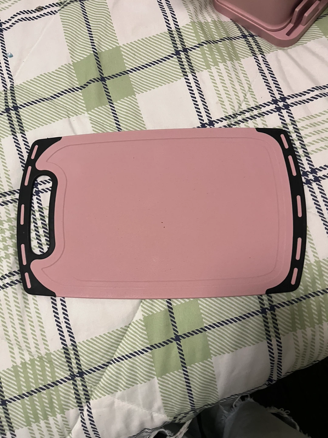 Pink Kitchen Utensil Set with Block, Knives, and Cutting Board - photo 2