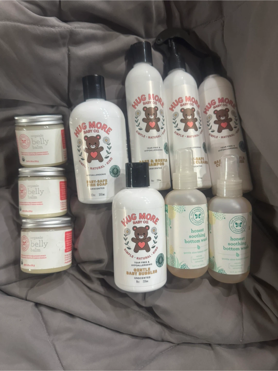 Hug More Baby Co. Unscented Baby Bubbles
