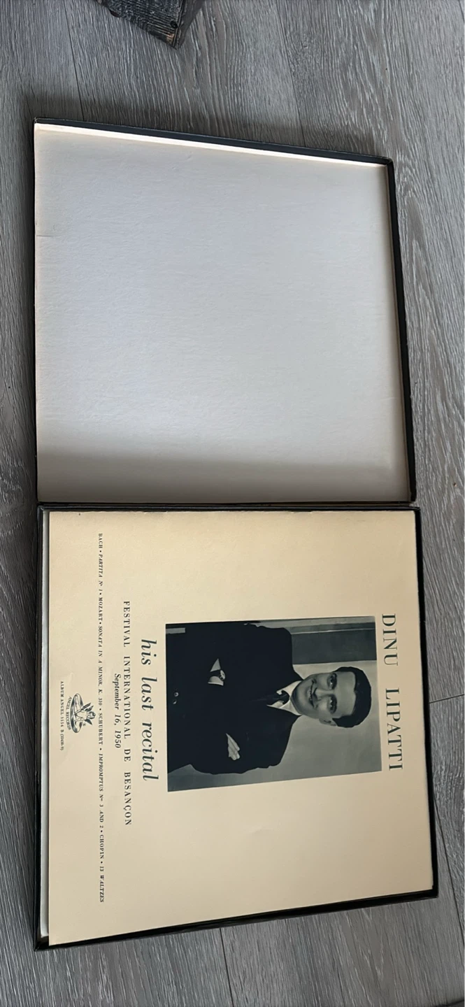 Dinu Lipatti His Last Recital Box Set - photo 3
