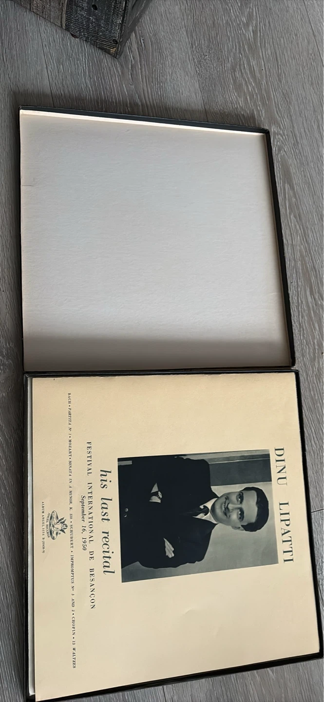 Dinu Lipatti His Last Recital Box Set - photo 4