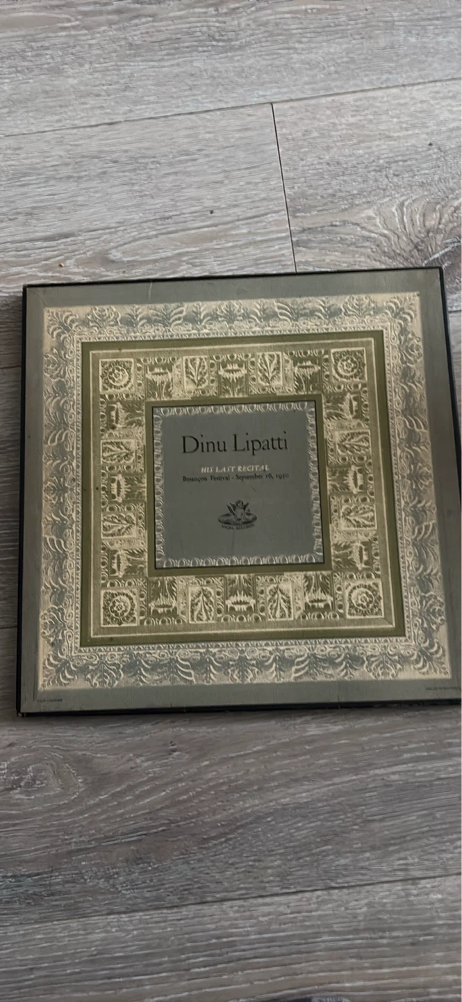 Dinu Lipatti His Last Recital Box Set - photo 2