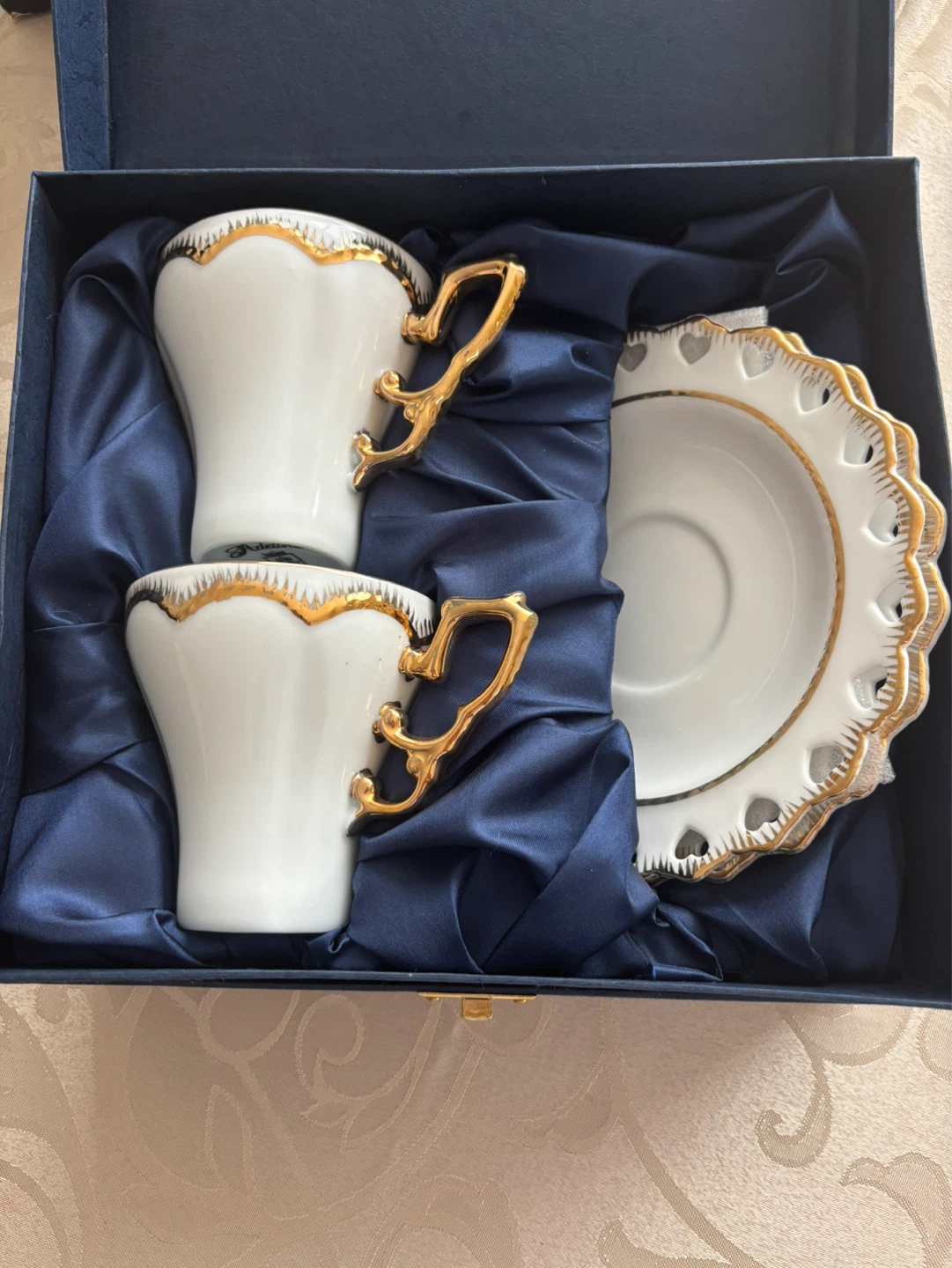 Vintage Adeline Italian Porcelain Tea Set - 6 Sets - photo 5