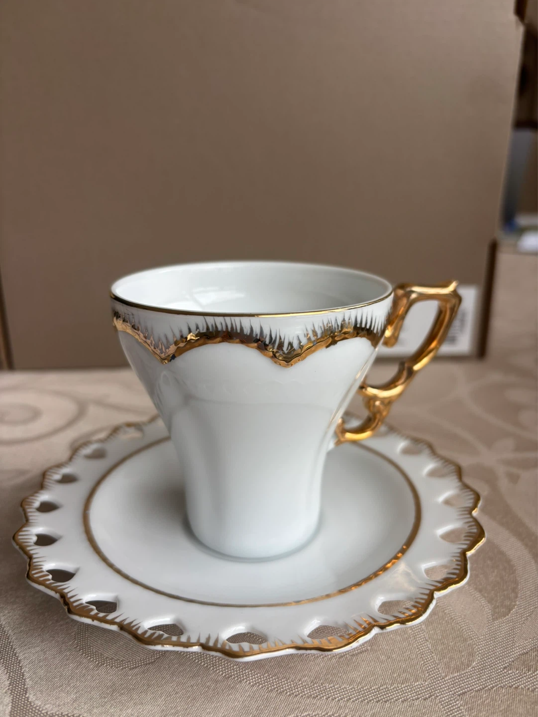 Vintage Adeline Italian Porcelain Tea Set - 6 Sets - photo 4