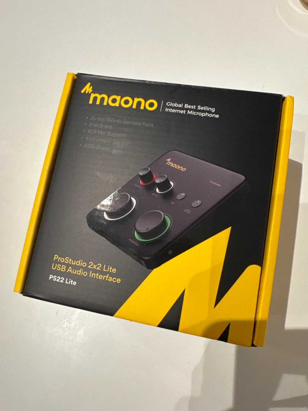 Maono ProStudio 2x2 Lite USB Audio Interface PS22 Lite