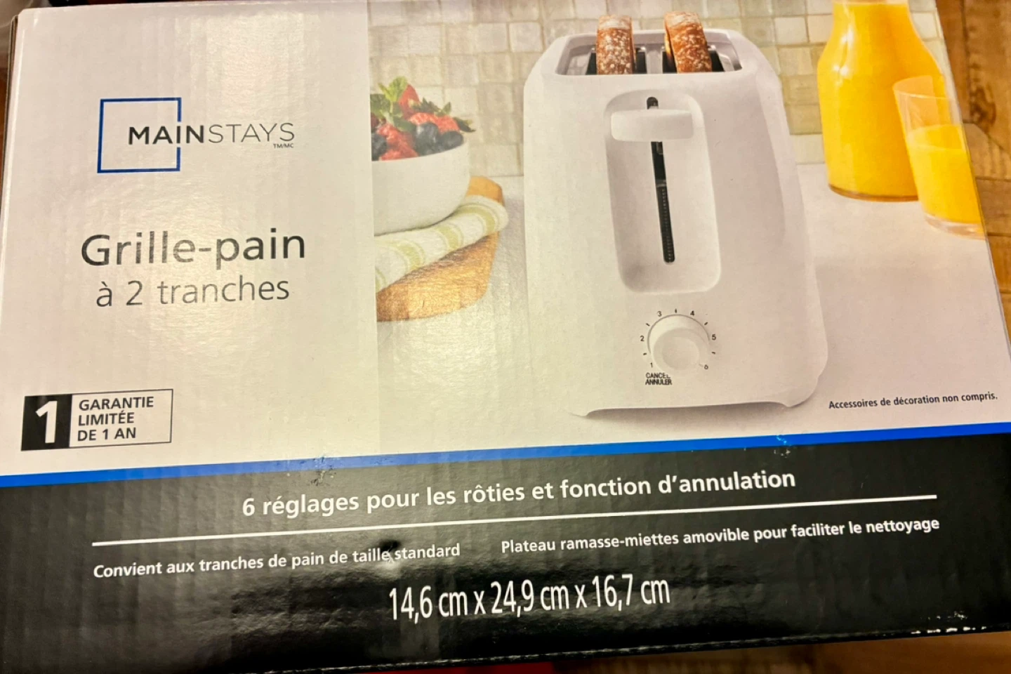 Mainstays 2-Slice Toaster - photo 2