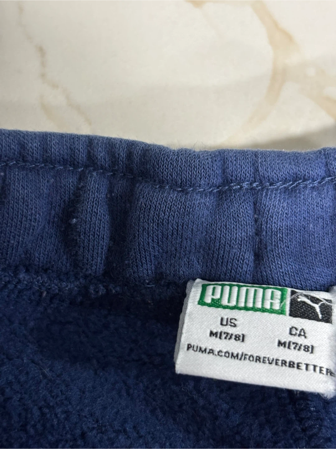 Boys Puma Sweatpants Size M (7/8) Excellent condition - photo 2