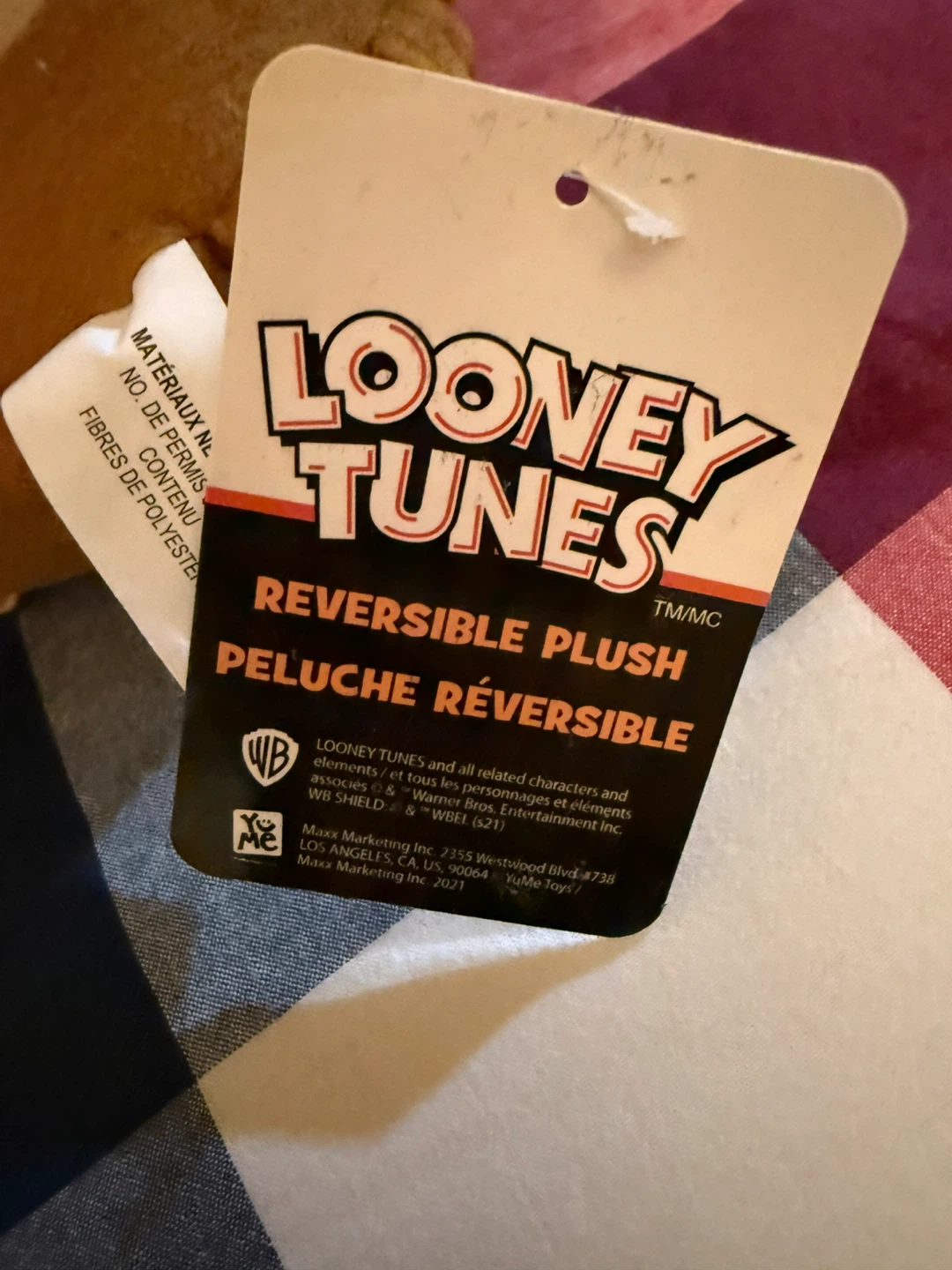 Looney Tunes Reversible Plush Toy - photo 2