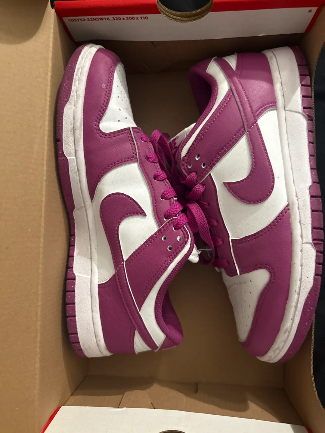 Nike Wmns Dunk Low Next Nature 'White/Hot Fushia' DD1873 110