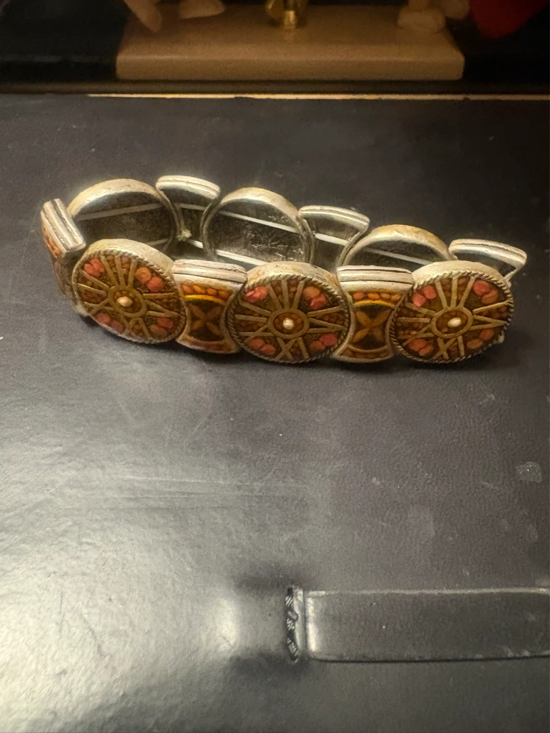 Stretch Bracelet with Round Embellishments - photo 2