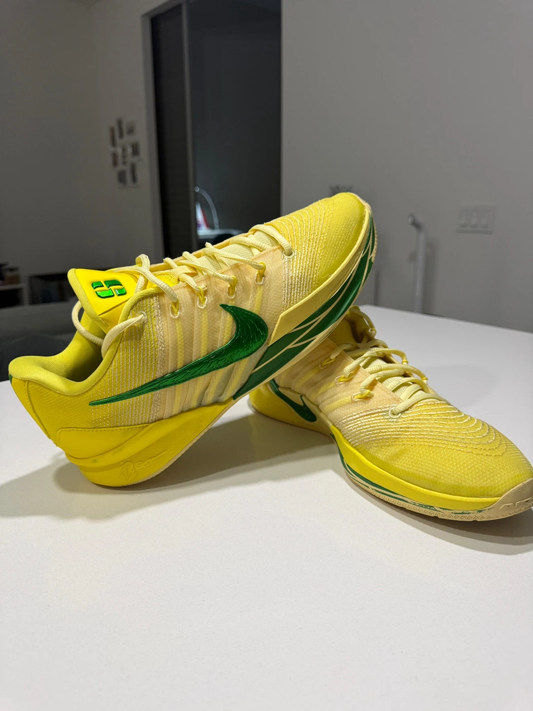 Nike Sabrina 3 Basketball Shoes Yellow Green US 12M - photo 5