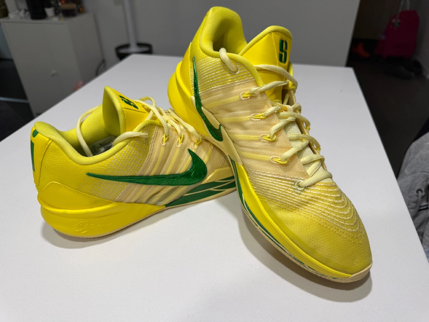Nike Sabrina 3 Basketball Shoes Yellow Green US 12M