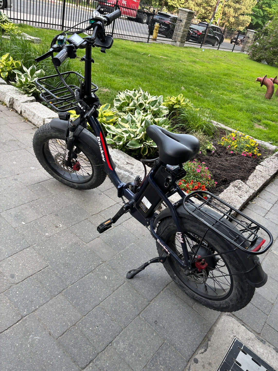 Donkey Folding Fat Tire Electric Bike