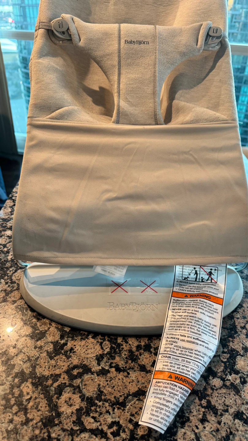 BabyBjörn Bouncer Bliss Light Beige - photo 2