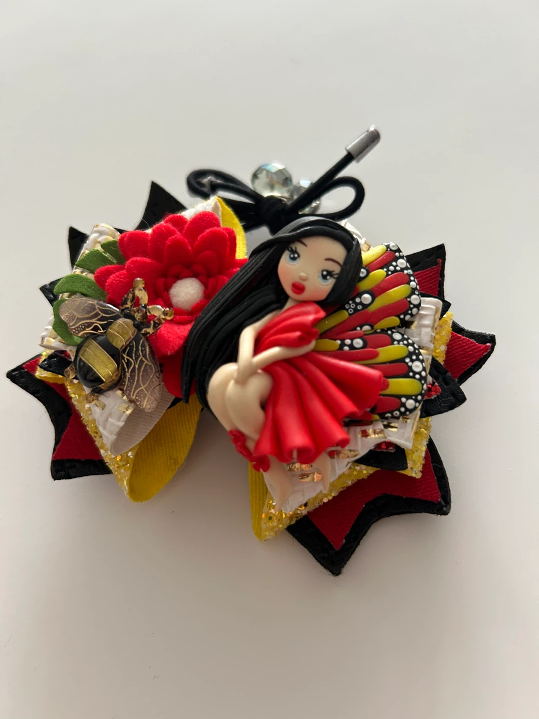 Handmade Hair Accessory (Unique Piece). A little Fairy.